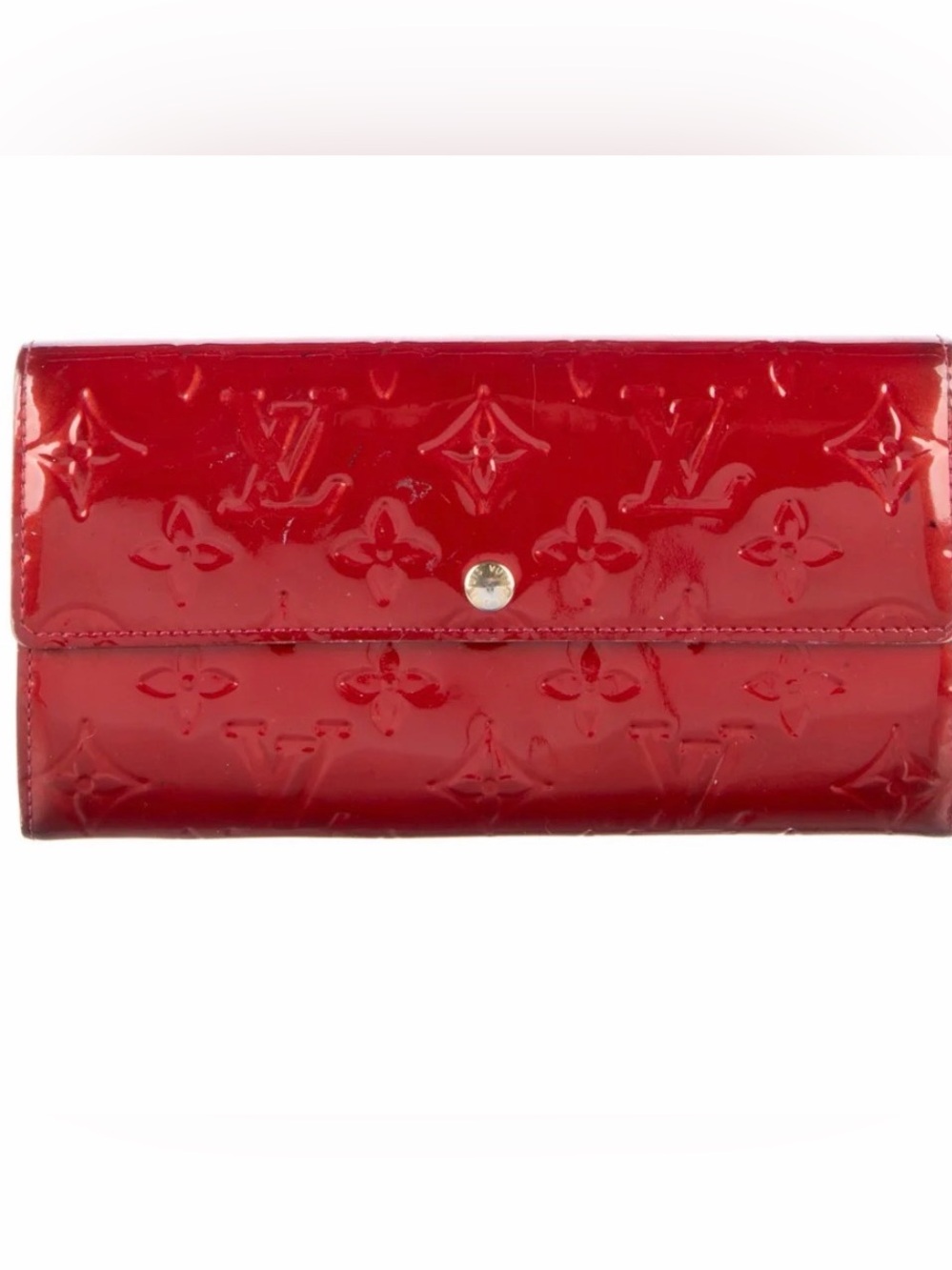 Louis Vuitton Monogram Vernis Wallet Very Good Condition